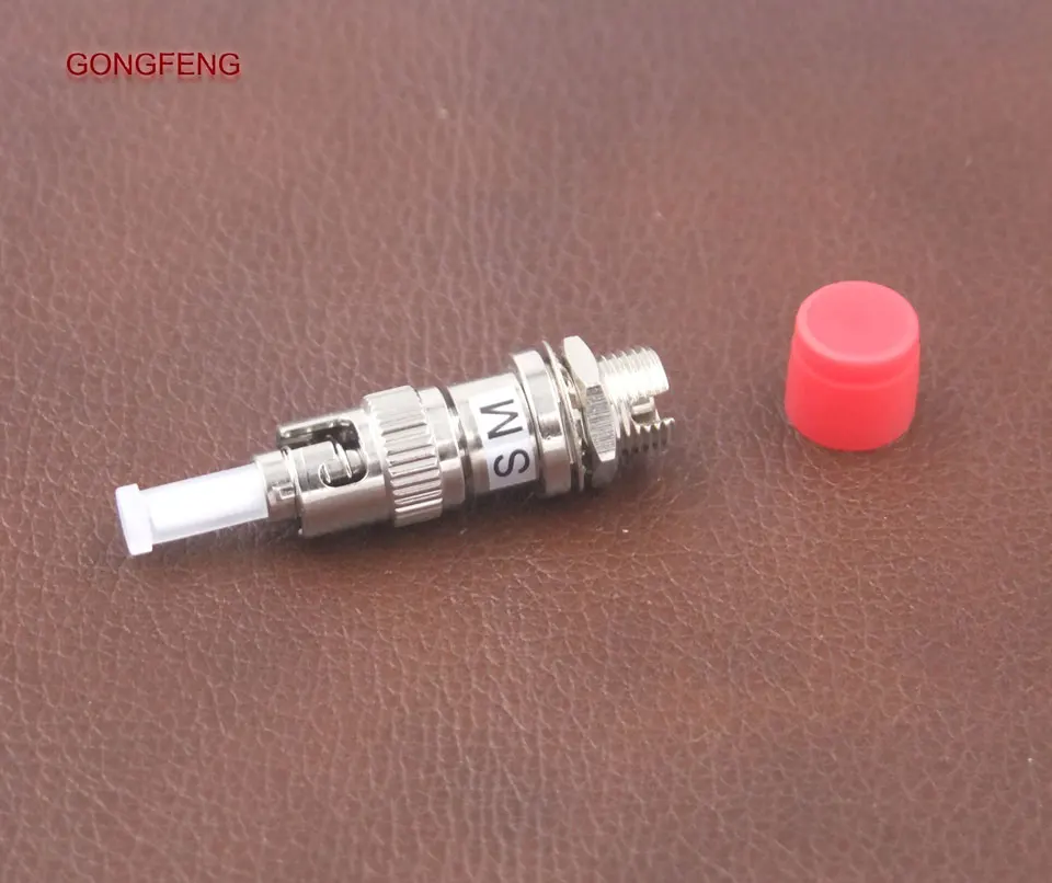 GONGFENG 10pcs NEW Connector FC Female -ST Male Fiber Adapter ST-FC Flange Coupler  Special Wholesale to Brazil