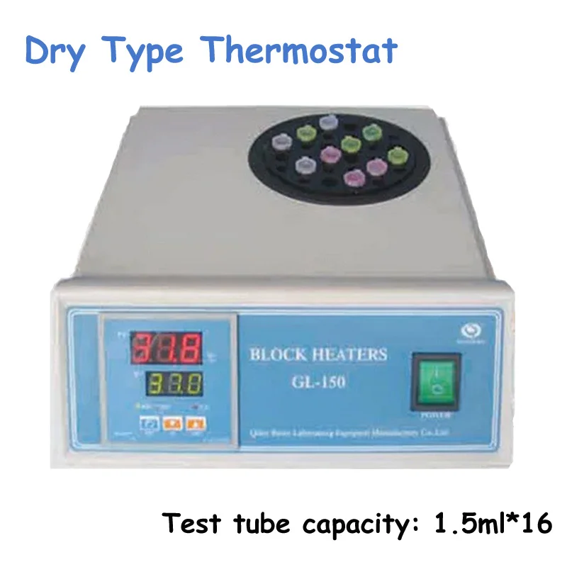 

1pc Dry Type Thermostat Block Heaters Constant Temperature Incubator/ Dry Bath Thermostat GL-150