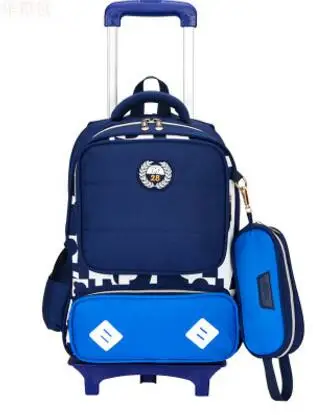 

wheeled backpack for boys School Trolley backpacks bag kids School Rolling backpack Children luggage bag School Bags On wheels