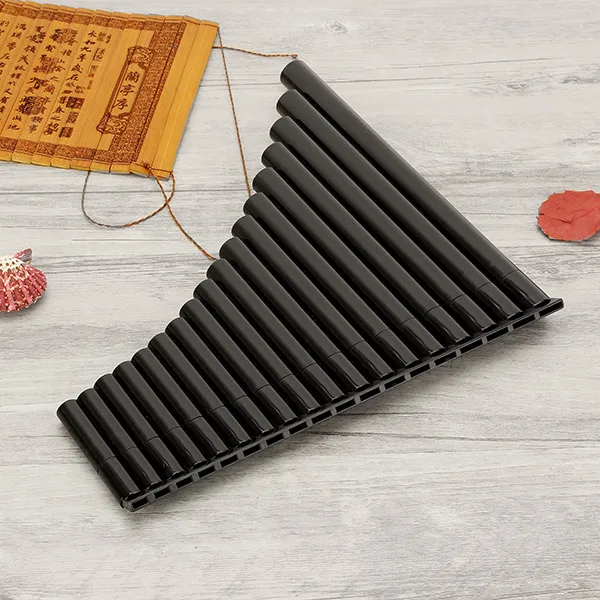 18 Tube Alto C Pan Flute Open Hole ABS Resin With Bag