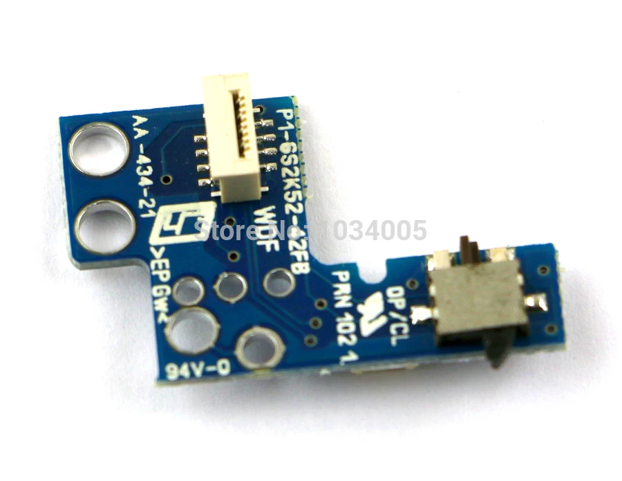 PS2 슬림 90000 용 120 개/몫 PS2 슬림 9W 용 On Off 전원 리셋 스위치 보드 교체 수리 부품