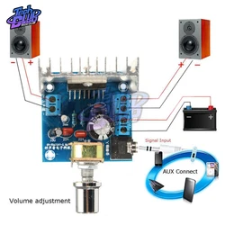 TDA7297 versione B scheda amplificatore DC 9-15V modulo amplificatore di potenza Audio digitale Stereo Dual Channel 15W + 15W Amplificador