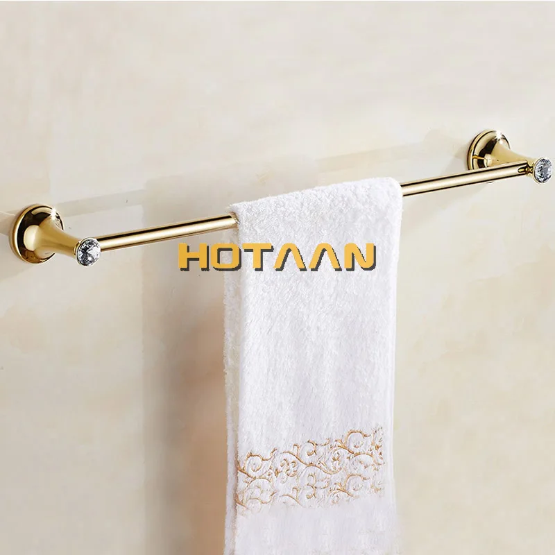 Stainless Steel Gold Plate Bathroom Hardware Set Towel Rack Toilet Paper Holder Towel Bar Hook Bathroom Accessories Set Dropship