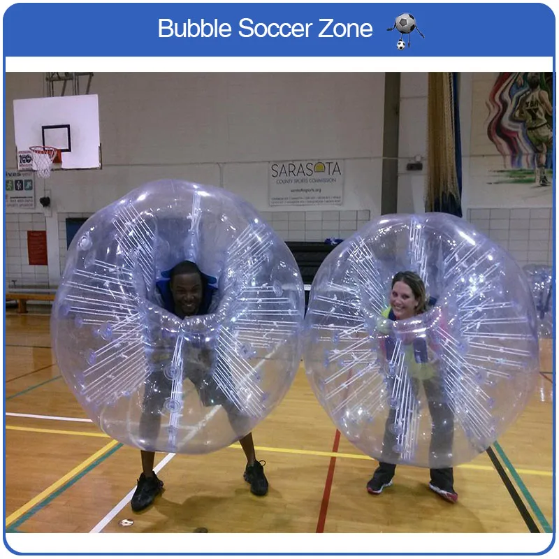 Free Shipping PVC Inflatable Bubble Soccer Ball Bumper Ball Inflatable Zorb Balloon Fun Games Adult Bouncing Ball Soccer Ball