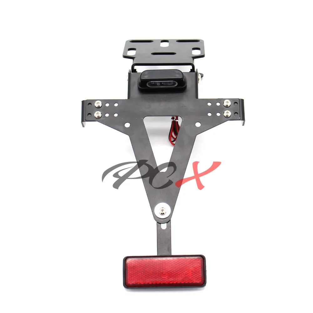 Motorcycle Tail Tidy Fender Eliminator License Plate Holder LED Light For KAWASAKI NINJA 250/300 NINJA 650/ ER-6N/ ER-6F image 5