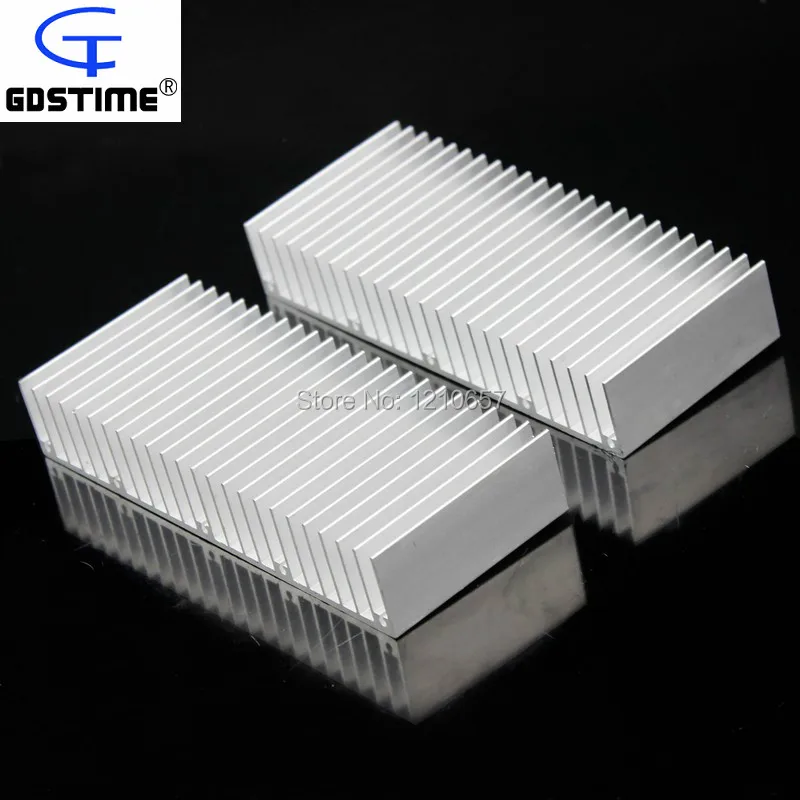 5PCS lot Gdstime 150x60x25mm Aluminum Heat Sink Heatsink Cooling