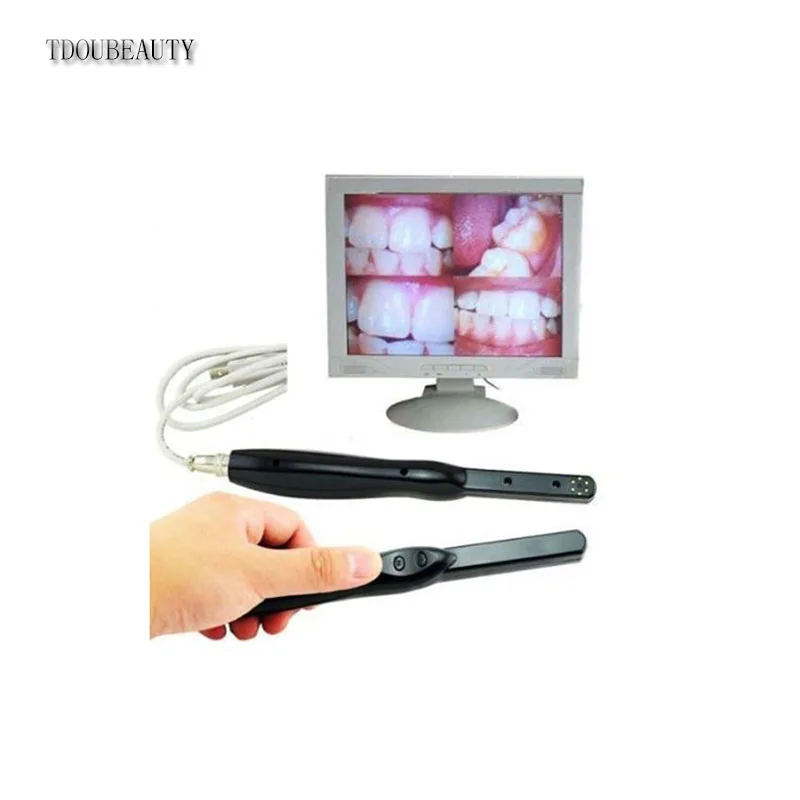 TDOUBEAUTY HD USB 2.0 Intra Oral Camera 6 Mega Pixels 6-LED Clear Image lab &clinic Free Shipping