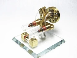 Stirling engine model External combustion engine micro-generator