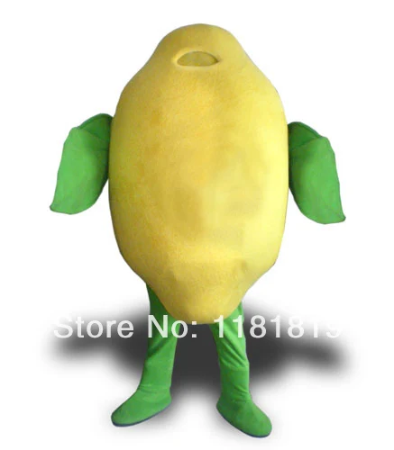 

MASCOT lemon Fruit mascot costume custom fancy costume anime cosplay kits mascotte theme fancy dress carnival costume