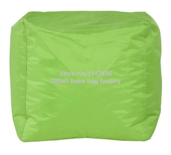 Green home furniture bean bag chair,high quality waterproof beanbag sofa ottomans