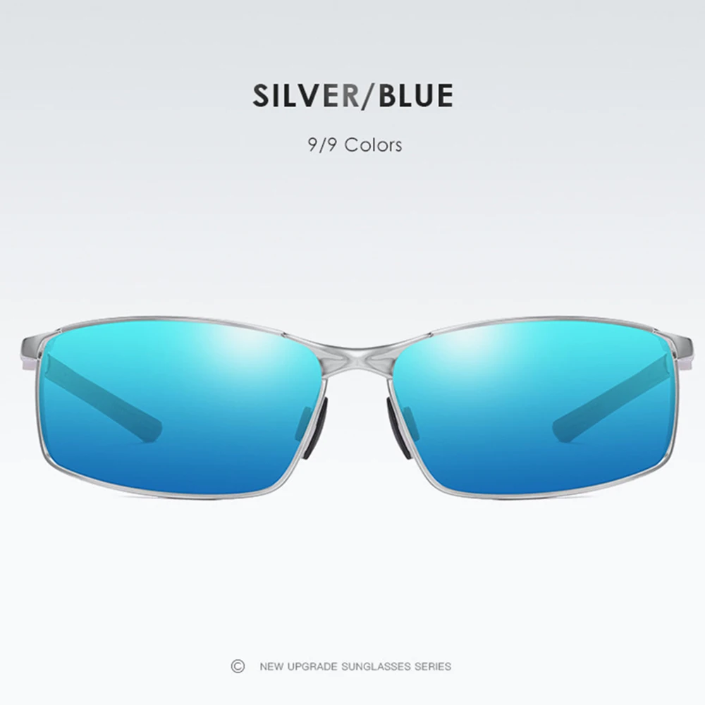 Shield – lunettes de soleil polarisées pour hommes et femmes, verres de vision nocturne, sur mesure, myopie, moins sur Prescription, 1 à 6, AL-MG