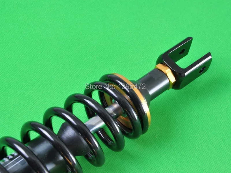 universial  fork 340mm air gas shock absorber  for   motorcycle cb750   SUZUKI-GSX1100-atv  quad  scooter motorbike black+golden