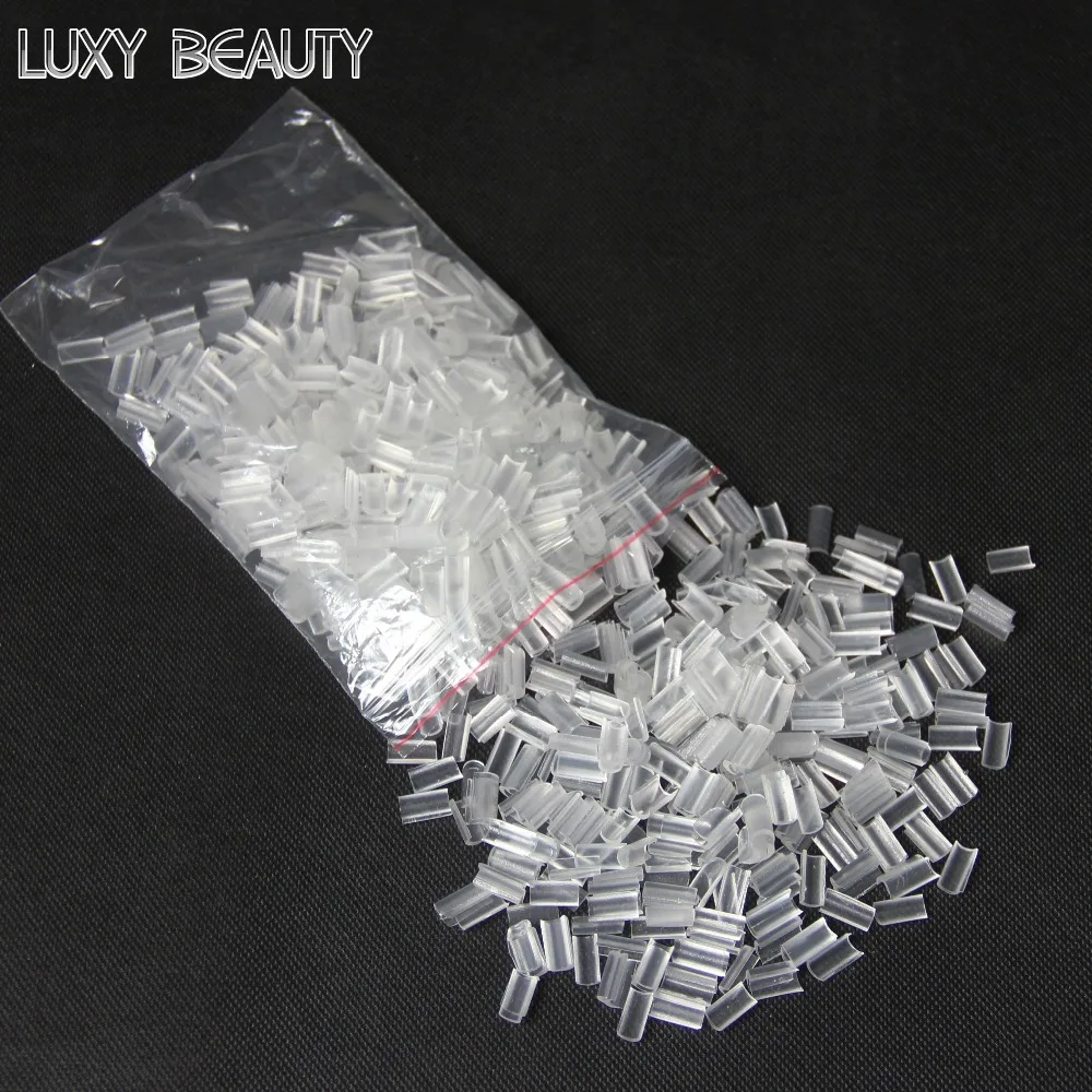 Strong Italian Nail Keratin Glue 100pcs/lot Clear Color Tot Fusion Super Glue Pre-Bonded Hair Extension/Keratin Hair Glue Stick