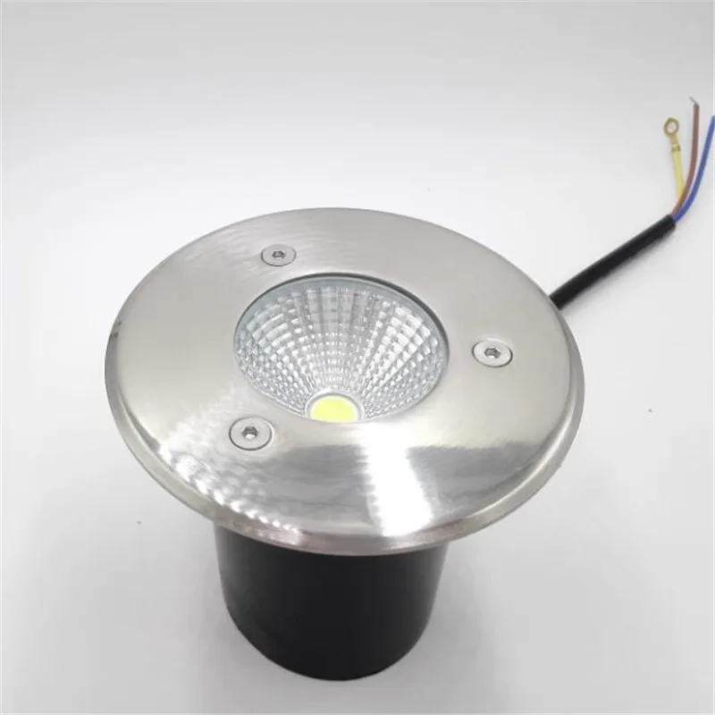 

Factory Hot sale 10W 15W COB LED underground light IP68 Buried recessed floor outdoor lamp AC85-265V 12pcs/lot