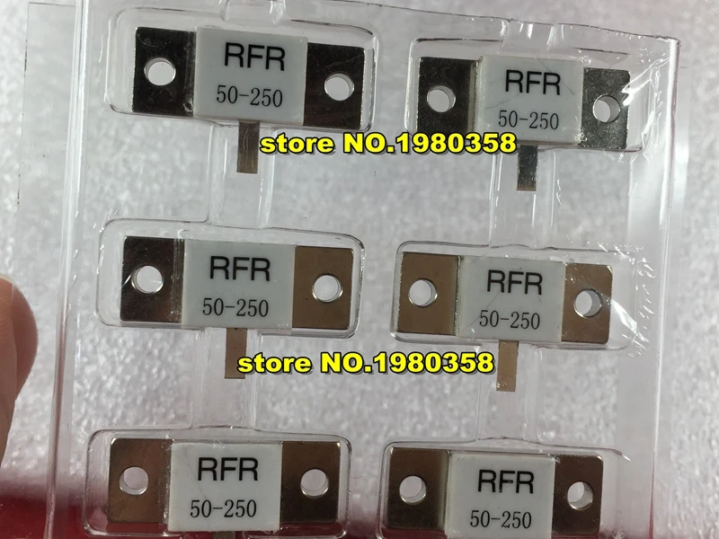 100% 새로운 고주파 저항 RFR50-250 rfr 50-250 RFR-50-250 50 ohms 250 w 더미 부하 저항