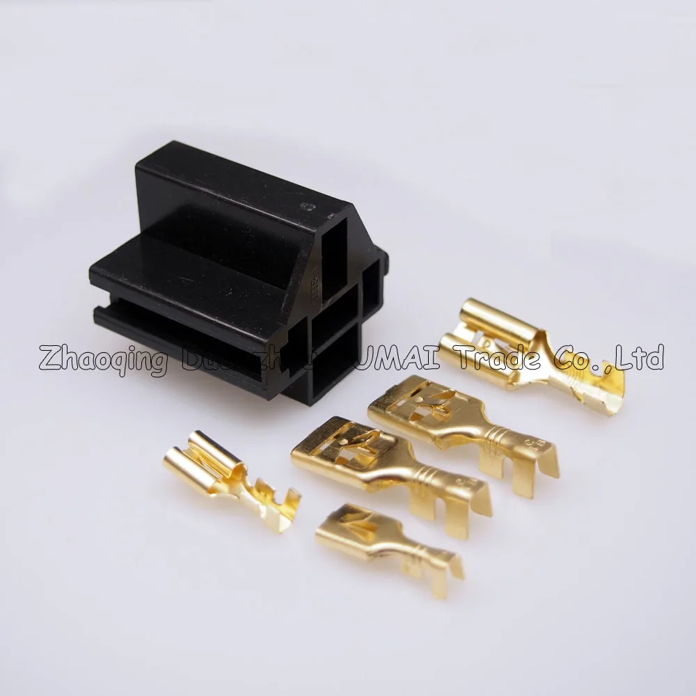 5 Pin 6.3mm/9.5mm Car socket,5Pin Car/Auto Relay socket holder plug connector for Audi VW car ect.