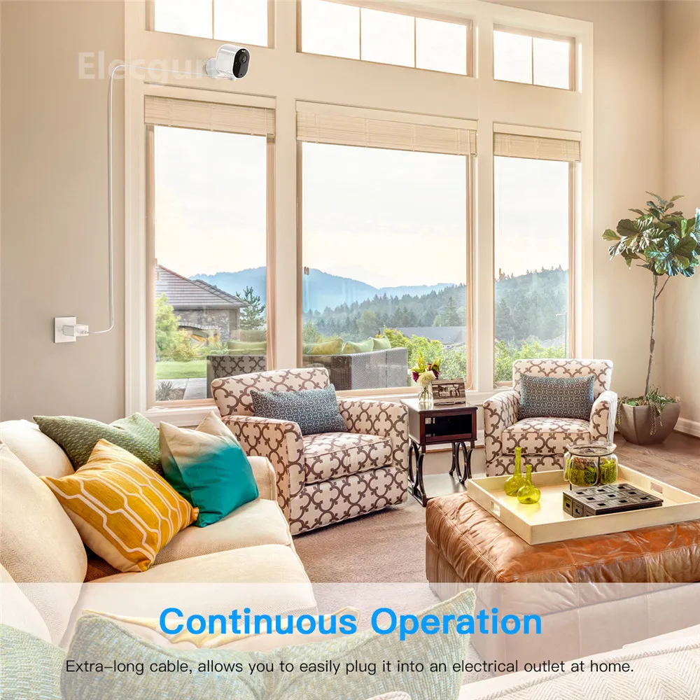 20ft/6M Cáp Sạc Cho Arlo Ultra/Pro 3 Camera Chống Nước Từ Cáp Nguồn USB Ngoài Trời Chống Chịu Thời Tiết dây Nguồn Có Độ Bền Cao