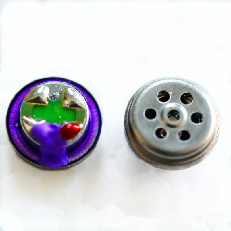 7.8 ミリメートルスピーカー用 ie800 32 オーム titanium フィルム 2 個