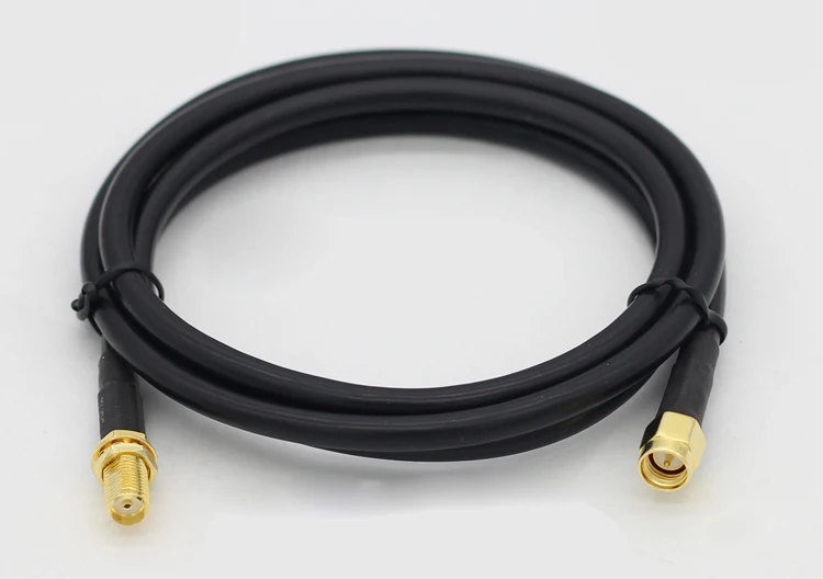 

SMA female to SMA male RP-SMA-JK RG58 connector Extension antenna Coaxial Cable Extension Jumper Cable RF Connector