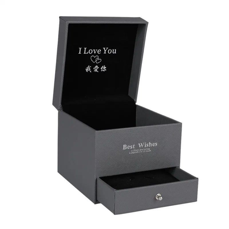 Wrapping Gift Case Gift Box Foldable Flower Box Living Room Wedding Portable Beautiful jewelry box With the bag