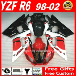 Oem置き換えるフェアリングキット用1998-2002ヤマハyzf r6プラスチック部品1999 2000 2001 98 99 00 01 02フェアリングキットZ3CG