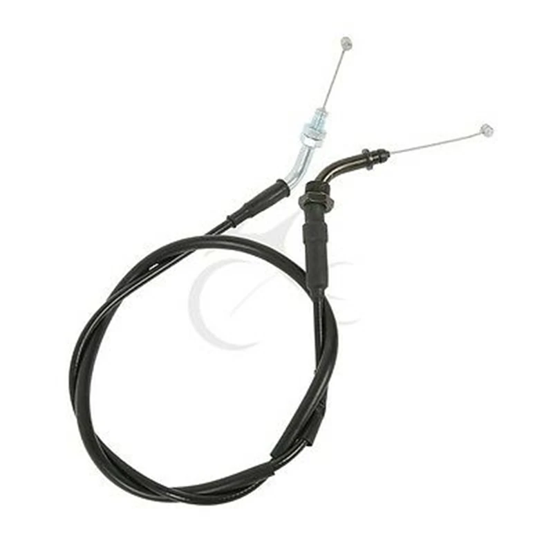 Black Throttle Cable for Hyosung United Motors GV 650 Motorcycle Accessories