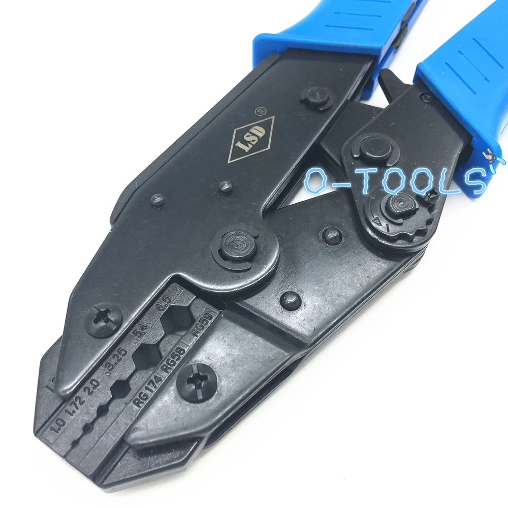 High quality tool RG58/59/62 cable connector coaxial crimper BNC tools pliers crimping tool LS-02H1