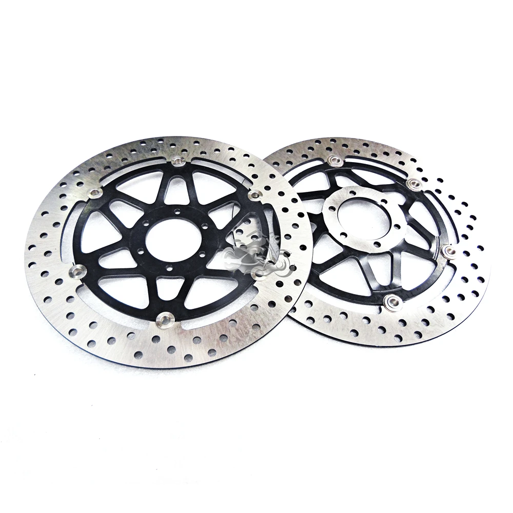 Motorcycle Floating Front Brake Disc Rotor Fit For Kawasaki Ninja ZX7 ZX9R 2000 - 2001 ZXR400 ZXR750 1989 - 1990