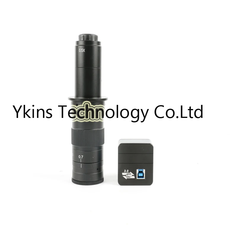 5.0MP CMOS USB3.0 High Speed Industry USB Video Microscope Camera + 130X Or 180X C-mount Lens