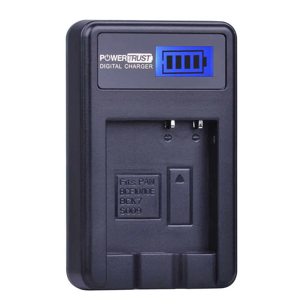 PowerTrust 1Pcs NP-48 NP 48 NP48 Rechargeable Li-ion Battery and LCD USB Charger for Fujifilm XQ1 and XQ2 Cameras