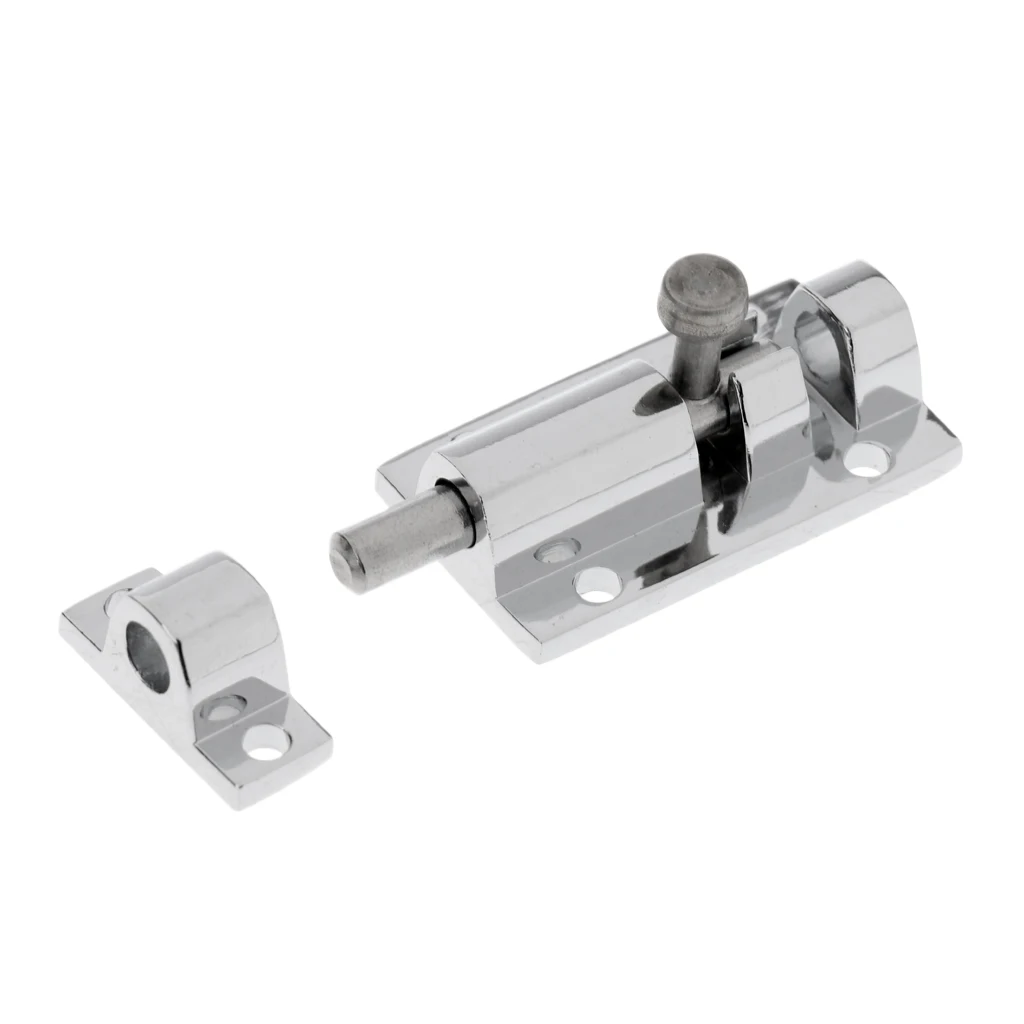 1 Pcs Boat Barrel Bolt Cabinet Door Latch Lock Marine 316 Grade Stainless Steel For Boat Yacht Door Window Etc 2*1 Inch