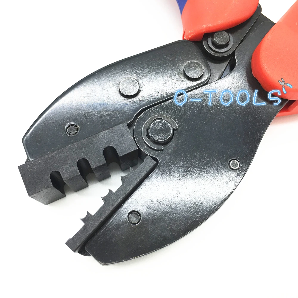 Ratchet aglet crimping pliers crimping tool for attach metal sheath aglets to the end of laces multi hand crimper tools