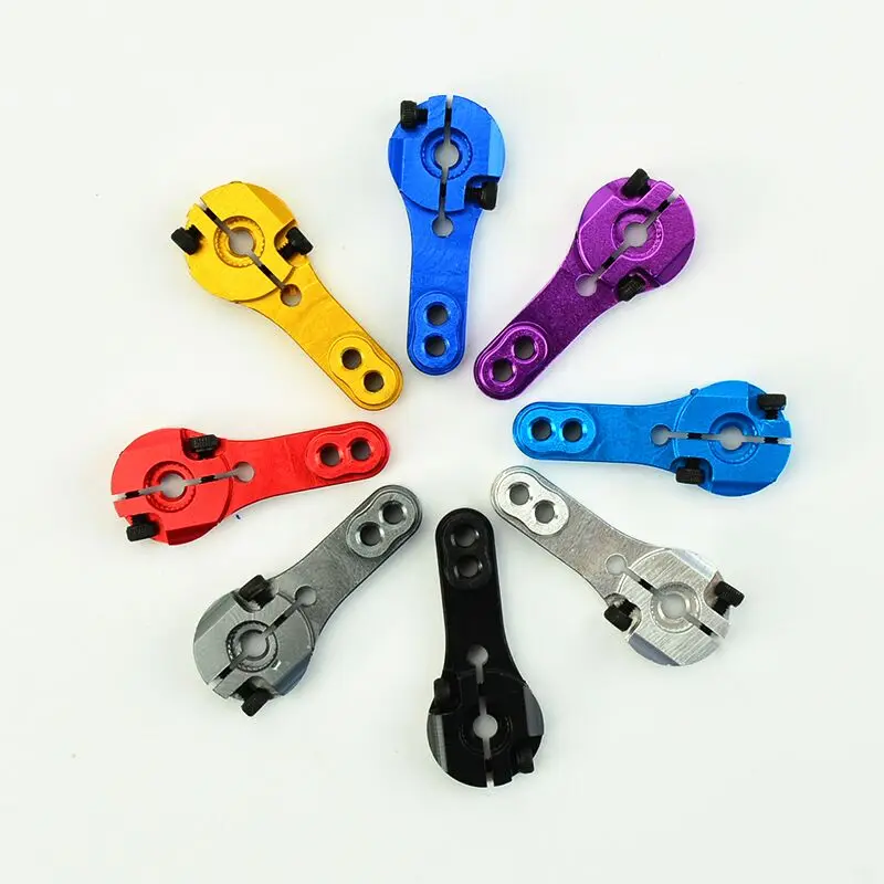 

KIShandel 1 stücke 25T M3 Metall RC Servo Arm Horn для Futaba Savox Xcore HL HSP HD Power MG995 MG996R E9001 Прямая поставка