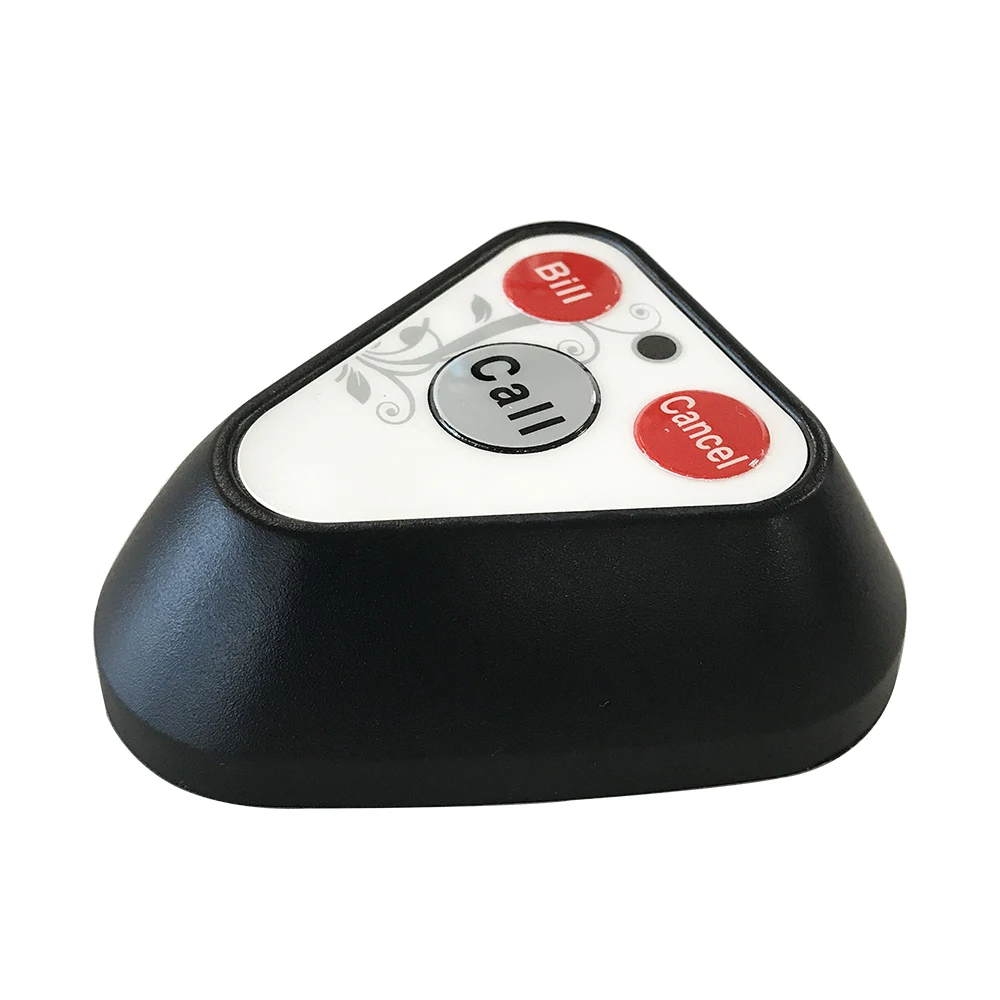 JINGLE BELLS Wireless Restaurant Calling System 40 Table Button Transmitters 4 Waiter Watch Pager 1 Display Receiver 1 Amplifier