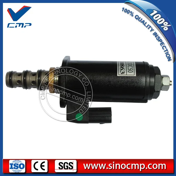 Excavator solenoid valve KDRDE5K-31/30C50-140 for Kobelco SK210-8