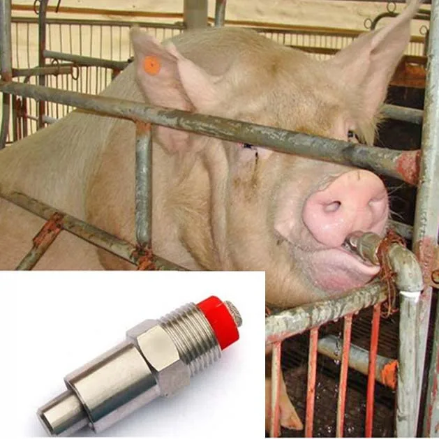 Pet's world Pig hog Nipple Water Drinker Automatic Sheep Water Pig Drink Poultry Free Shipping