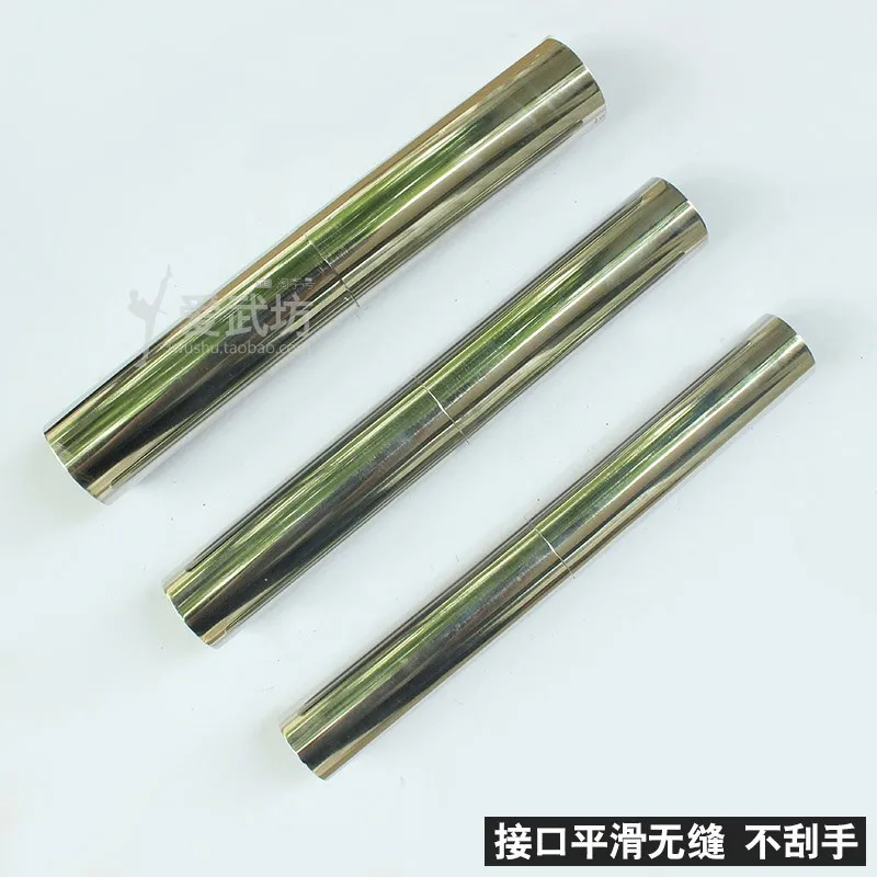 Kung fu stick connecting pipe  stainless steel pipe  screw