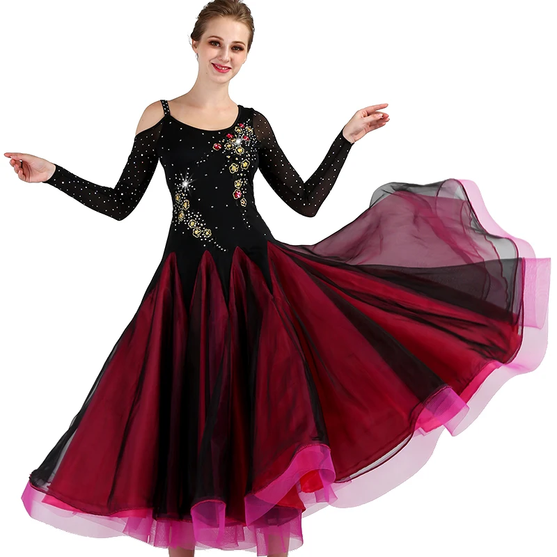 

waltz dress ballroom dress waltz dance dress woman dresses for ballroom dancing waltz q088