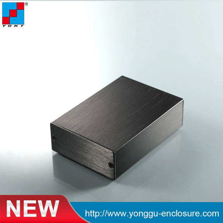 Metal Enclosure With Aluminum End Panels 58*24*80 mm (wxhxl) project boxes