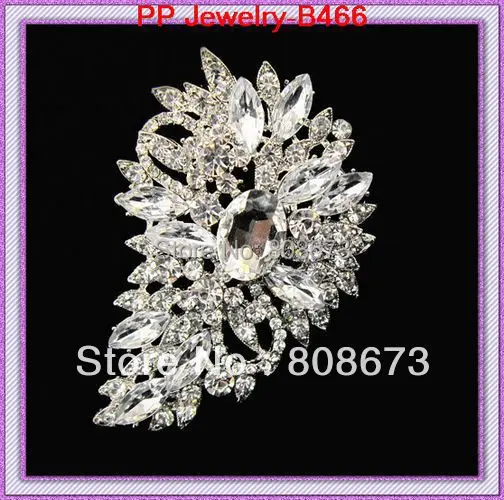 

Silver plated clear crystal rhinestone jewelry brooches 60pcs/lot hot sale new arrival cheap price!!!!wedding costume brooches