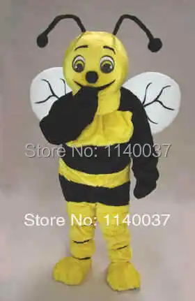 mascot Cute Honey Bee Mascot Costume Adult Size Stage Performance Bee Costume Mascotte Mascota Outfit Suit Fancy Dress