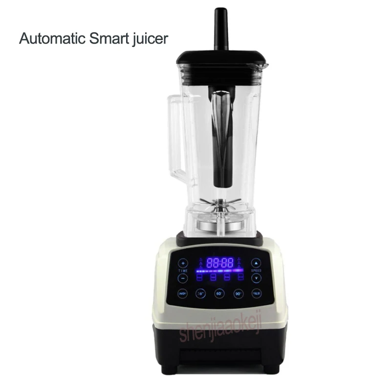 2L لمس الرقمية التلقائي الذكية الموقت 3HP BPA الحرة المهنية العصائر خلاط خلاط عصارة الغذاء الفاكهة المعالج 2200 واط