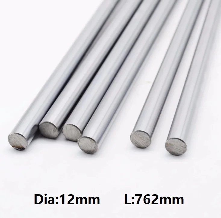 10pcs/lot 12mm linear shaft -L 762mm 30