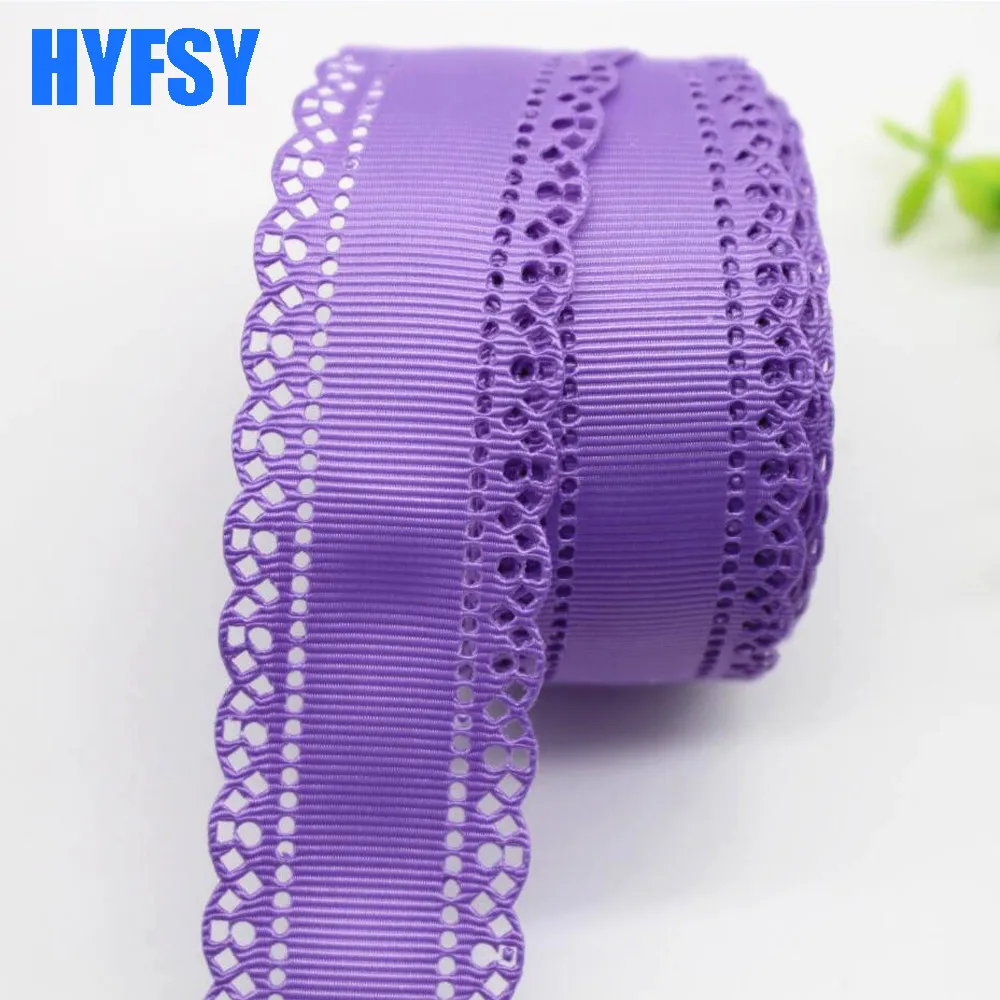 10 Yards 30mm Lace Ribbon DIY Gift Wrapping Headwear Handmade Materials Tape Grosgrain Ribbons For Bows