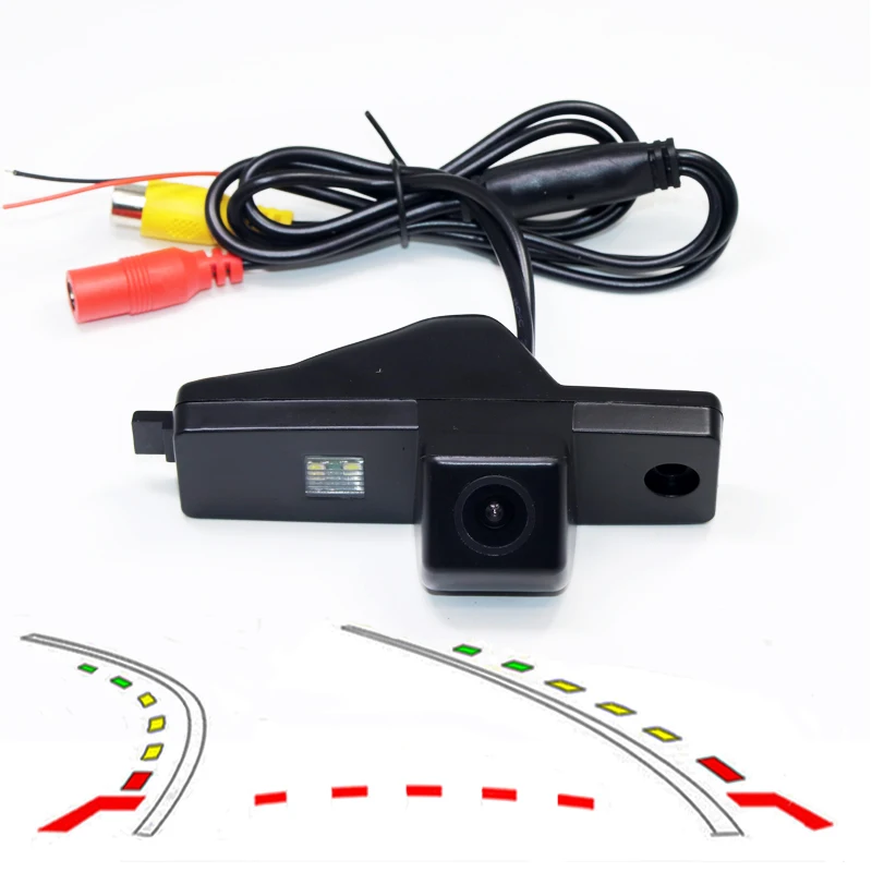 Dynamic Trajectory tracks Car Parking Rear View backup Camera for Toyota Highlander Hover G3 Coolbear Hiace Kluger Lexus RX300