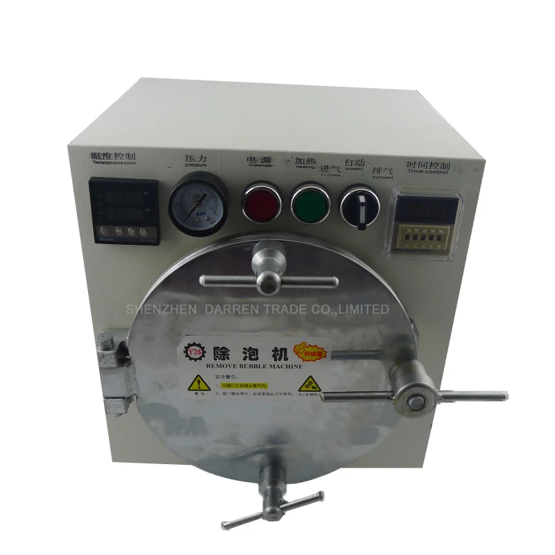 Mini Autoclave Bubble Remover OCA Adhesive Sticker Highquality LCD Air Bubble Remove Machine for Glass Refurbishment