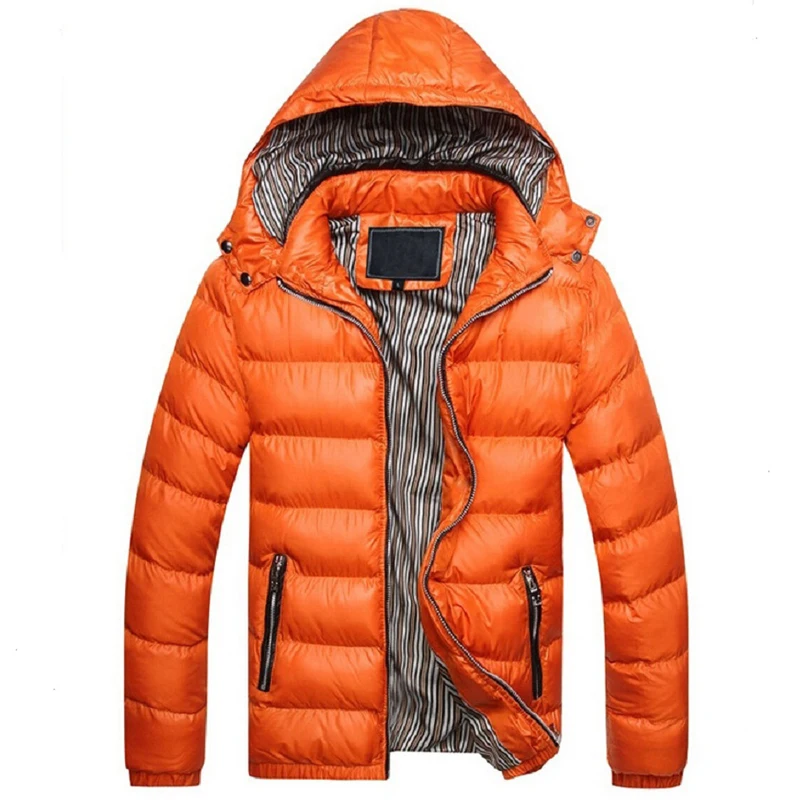 Chaqueta de hombre abrigo cálido prendas de vestir informales Parka de invierno y primavera chaquetas de plumas hombre abrigos y chaquetas de hombre 5XL ropa cálida con capucha