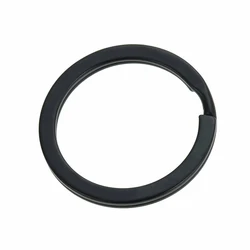 10/20PCS Out Größe 15/20/25/28/30/32mm Schwarz Metall Schlüssel Ketten Split Ring Nie Verblassen Hohe Qualität Schlüssel Ringe Fit Tasche Schlüsselbund