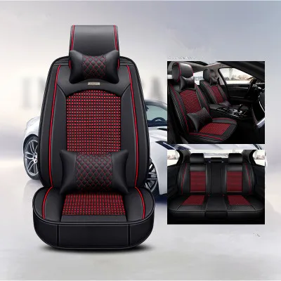 Best quality! Full set car seat covers for Cadillac ATS 2017-2014 breathable Comfortable seat covers for ATS 2015,Free shipping