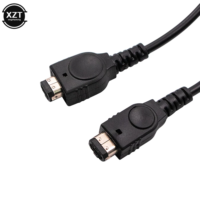 2019 1.2 متر 2 لاعب وصلة كابل لأجهزة نينتيندو لعبة بوي مسبقا/SP/GBA لوحات المفاتيح أسود جودة عالية